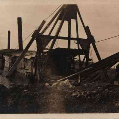 Postcard, Marsh, Dredge