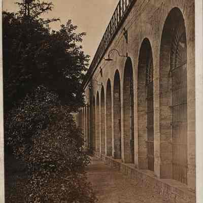 Postcard, Corrections, Wisconsin State Prison, Front Wall