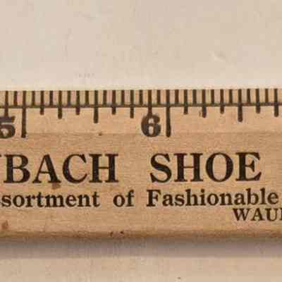 Ruler, Wood, Rothenbach Shoe Store