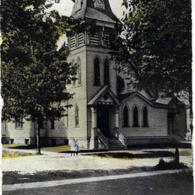 Postcard, Church, Methodist
