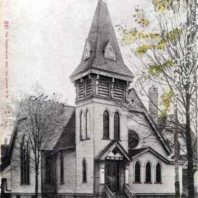 Postcard, Church, Methodist