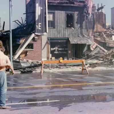 Photograph, Jud's Fire, 1977