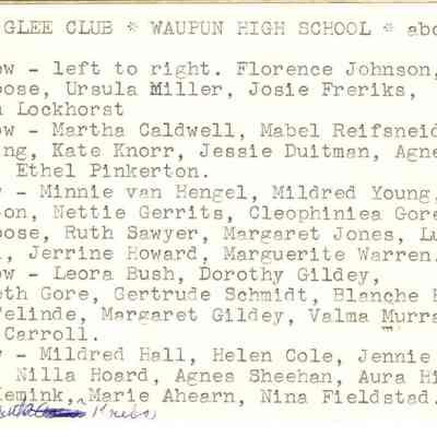 Girls' Glee Club about 1906-WHS.