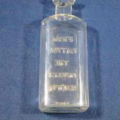 Back of Medicine bottle