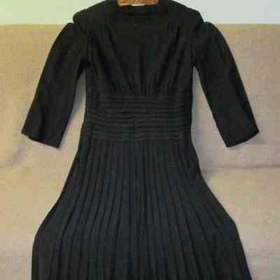 Black dress from around 1930s