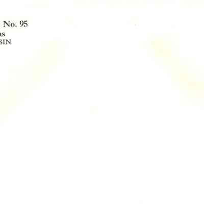 Envelope, Knights of Pythias, Star and Crescent Lodge No. 95