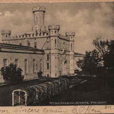 Postcard, Corrections, Wisconsin State Prison