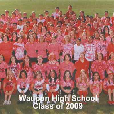 Poster, Waupun High School, Class of 2009