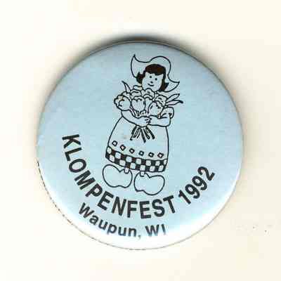 Klompenfest 1992 Button/Pin