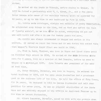 Page 3 of info on State Bank of Waupun