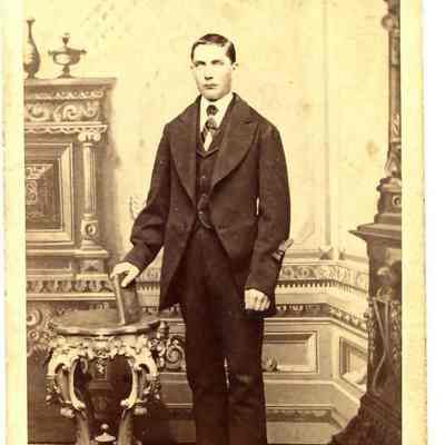 Cabinet Card, Johnson, Small, Charles Gruenwald