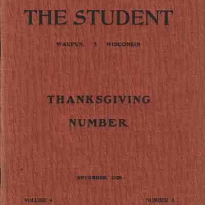 The Student vol4 #3