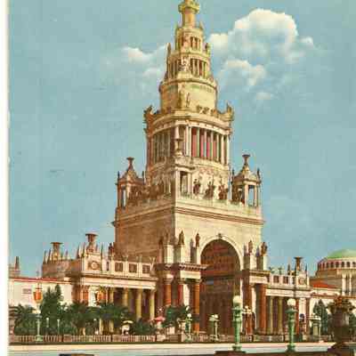Postcard, Panama Pacific Exposition, 1915
