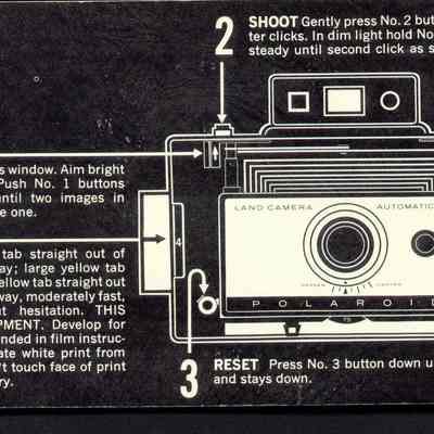 Polaroid 230 Land Camera Instr