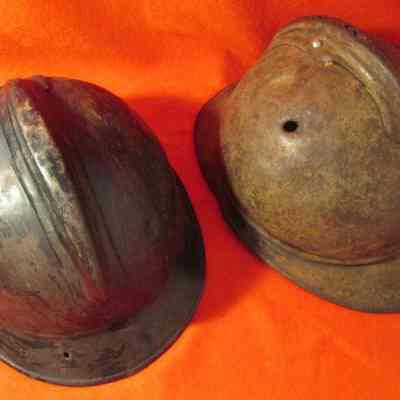 WW1 French Helmets