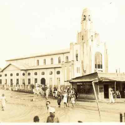 Street scene.