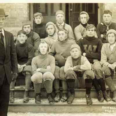 Photograph, Waupun High School Football Team