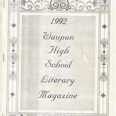(1992) Waupun High School Literary Magazine