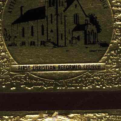 Matchbook, State Bank, First Christian Reformed Church