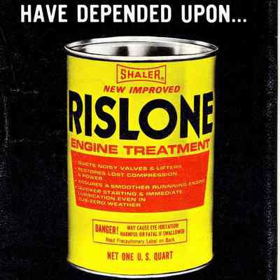 Booklet advertising Rislone products.