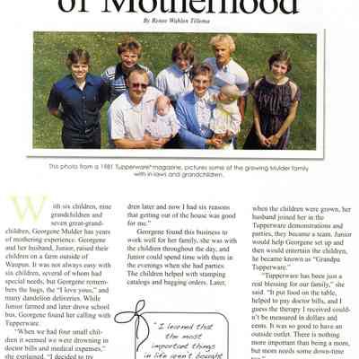 Memories Of Motherhood