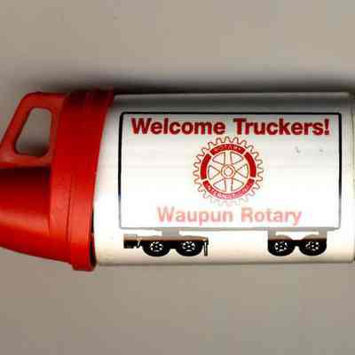Truckers parade flashlight.