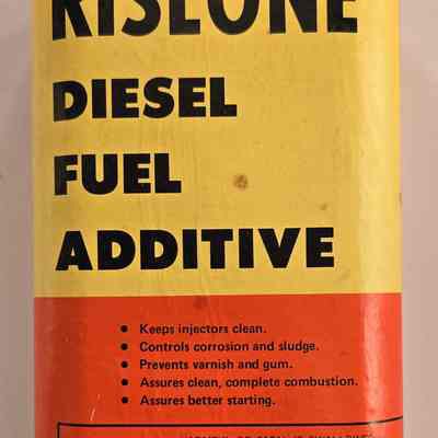 Can, Shaler, Rislone, Diesel Fuel Additive, One US Pint