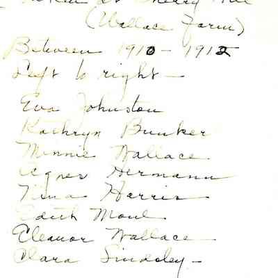 P. 55, Group at Cherry Hill, Wallace Farm.