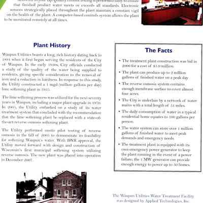 Waupun Water Treatment Facility