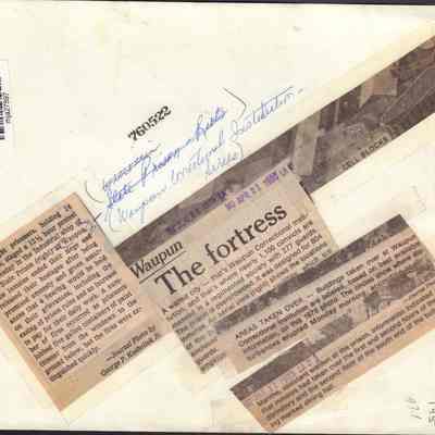 Info on back of photo about 1976 uprising