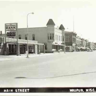 Postcard, Main Street, Looking East, #60-2