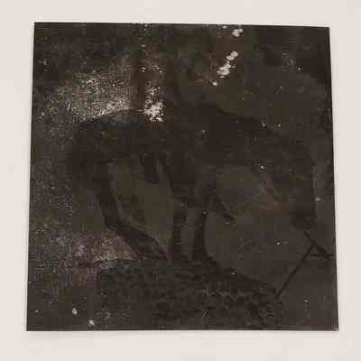 Printing Plate, End of the Trail