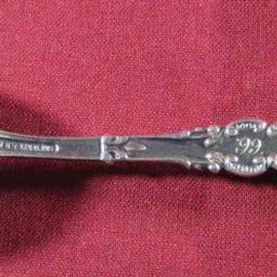 Back side of spoon 1899