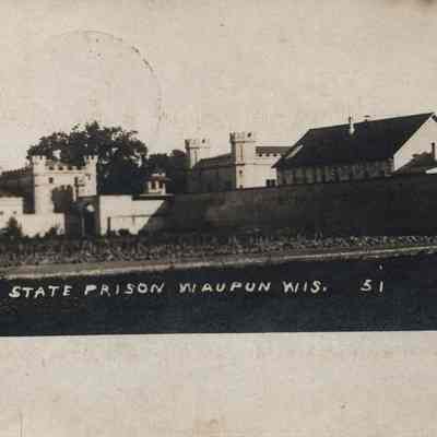 Postcard, Corrections, Wisconsin State Prison, #51