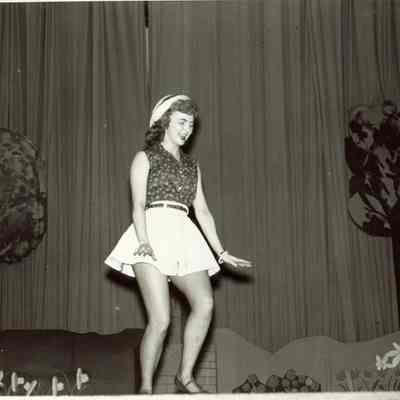 Photograph, 1960 Variety Show, College Club and Kiwanis Club, Connie White