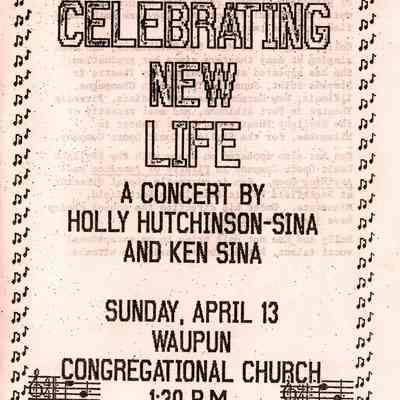 Program, Church, Union-Congregational, UCC, Holly Hutchinson Sina and Ken Sina