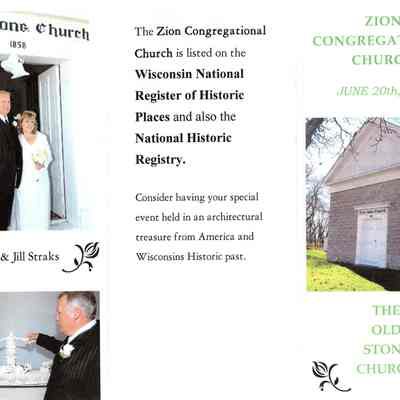 Short History Of Zion Congregational Church