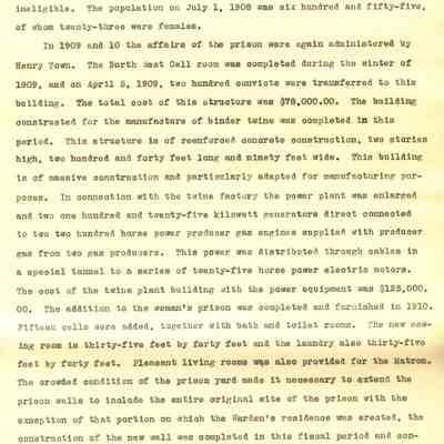 Brief history of Wis. State Prison.