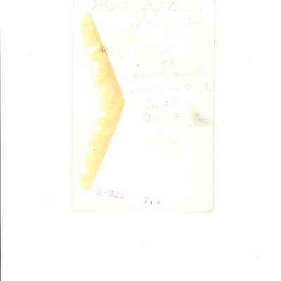 Back of photo of C. B. & Jody Schoenng