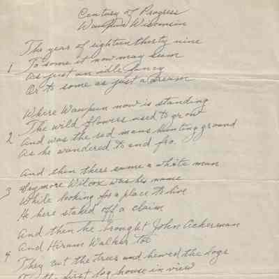 Poem, Lester Damsteegt