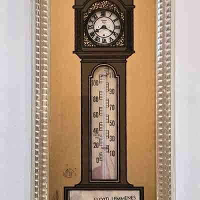 Thermometer, Lloyd Lemmenes, Livestock & General Trucking