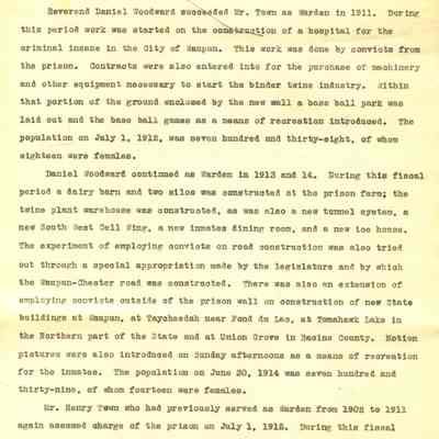 Brief history of Wis. State Prison.