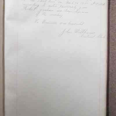 Only entry under this heading March 6,1898