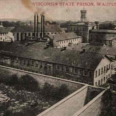 Postcard, Corrections, Wisconsin State Prison