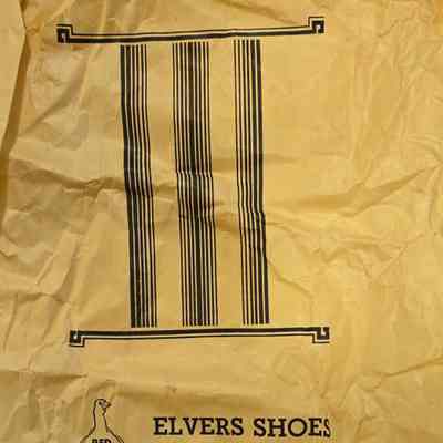 Bag, Paper, Elvers Shoes