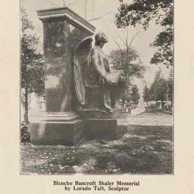 Photograph Blanche Bancroft Shaler Memorial