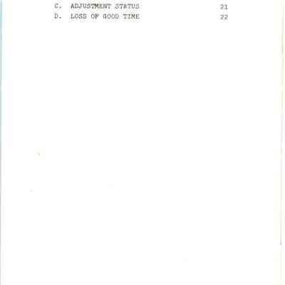 Cont'. page from manual from Wis. State Prison.