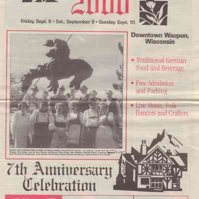 Program, Volksfest, 2000