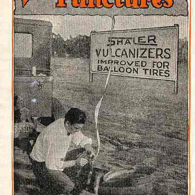 Brochure, Shaler, Hot on the Job after Punctures, Vulcanizer, Onondaga