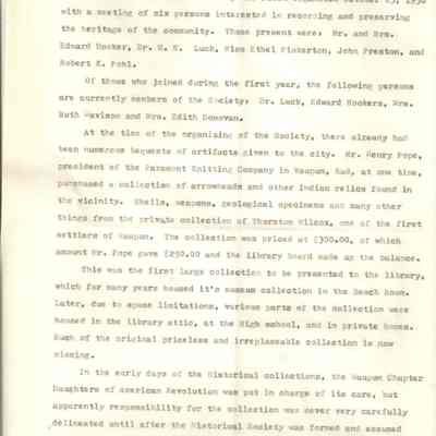 Waupun Historical Society History